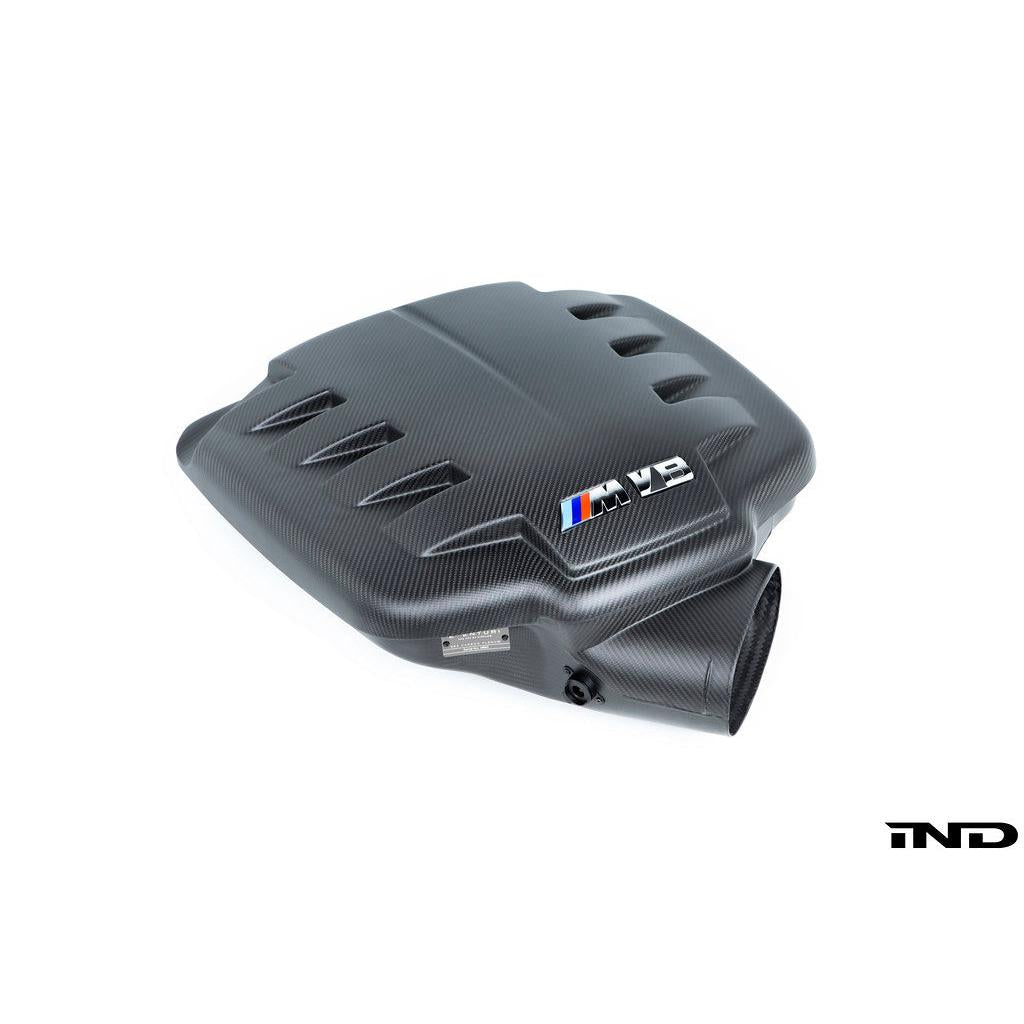 Eventuri BMW E9X M3 (S65) Black Carbon Inlet Plenum - Matte-SR1 Performance