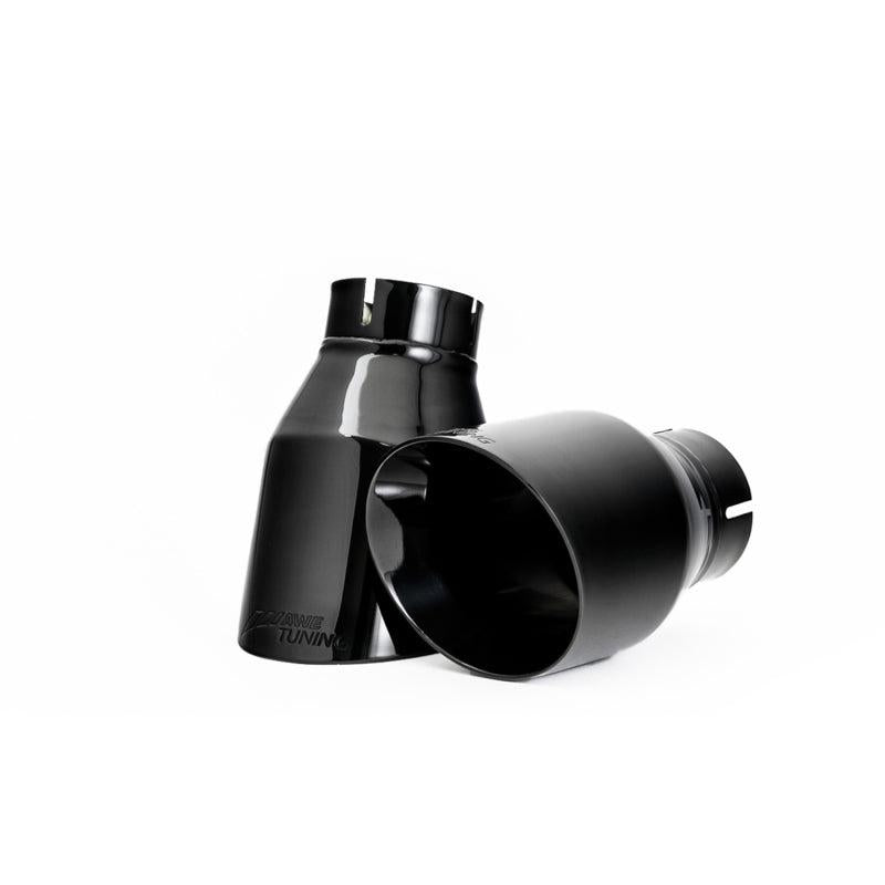 AWE Tuning VW MK7 GTI Touring Edition Exhaust - Diamond Black Tips-SR1 Performance