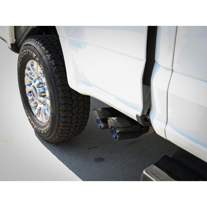aFe Rebel Series 3in 409 SS Cat-Back Exhaust w/ Black Tips 17-20 Ford F-250/F350 V8 6.2L/7.3L-SR1 Performance