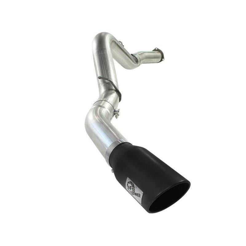 aFe MACHForce XP Exhaust 5in DPF-Black, GM Diesel Trucks 07.5-10 V8-6.6L 9(td) LMM-SR1 Performance