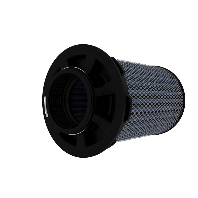 aFe MagnumFLOW Air Filter - Pro 5R 2.5 Inlet x 4.5in B x 4.5in T x 7in H (Inv)-SR1 Performance