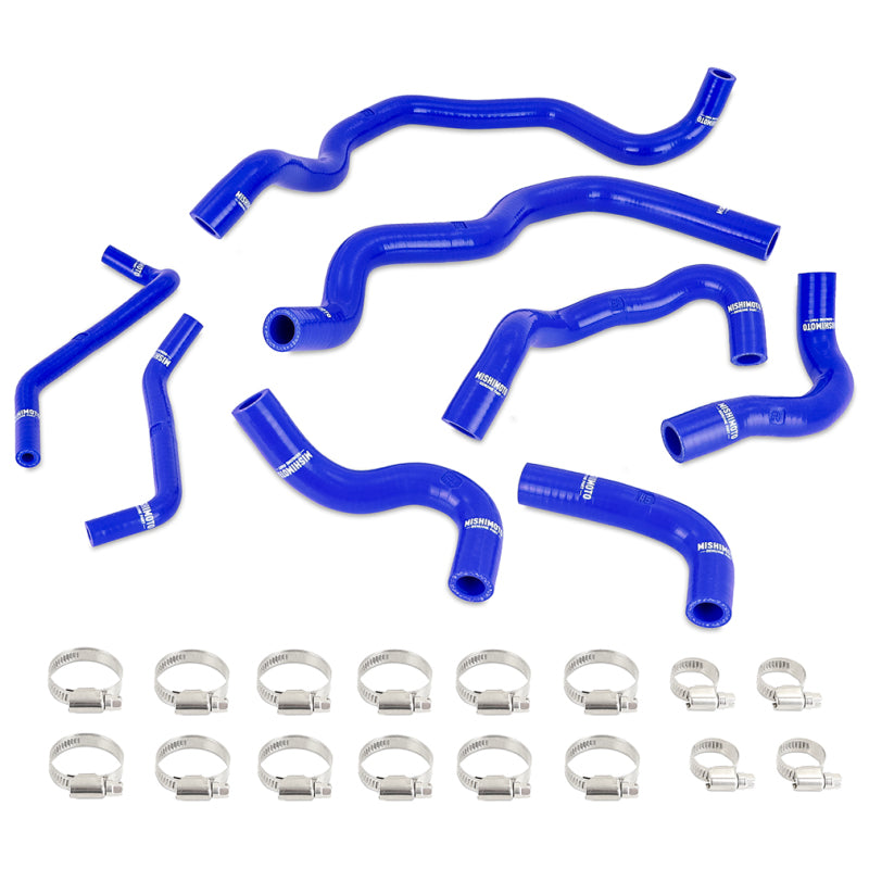 Mishimoto 2016+ Infiniti Q50/Q60 3.0T Ancillary Coolant Hose Kit - Blue-SR1 Performance