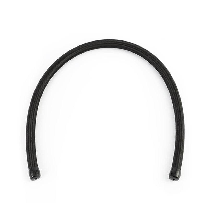 Mishimoto 3Ft Stainless Steel Braided Hose w/ -6AN Fittings - Black-SR1 Performance
