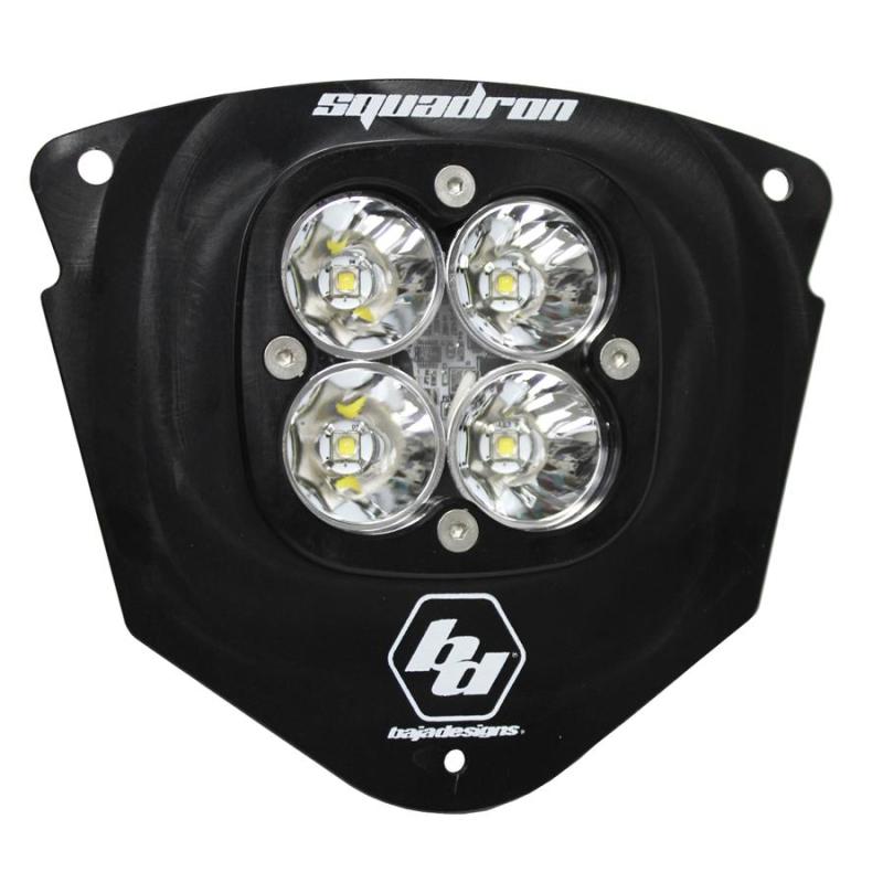 Baja Designs 05-07 KTM Headlight Kit DC Black Squadron Sport-SR1 Performance