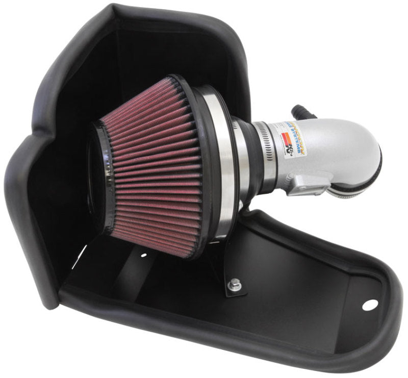 K&N 12-13 Honda Civic 1.8L L4 Silver Typhoon Intake-SR1 Performance