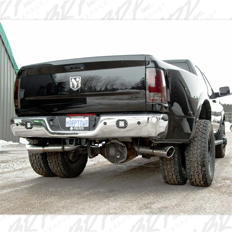 MBRP 13-15 Dodge 25/3500 Cummins 6.7L(Excl. CC/SB)4in Filter Back Cool Duals AL(Leaf Spring)-SR1 Performance