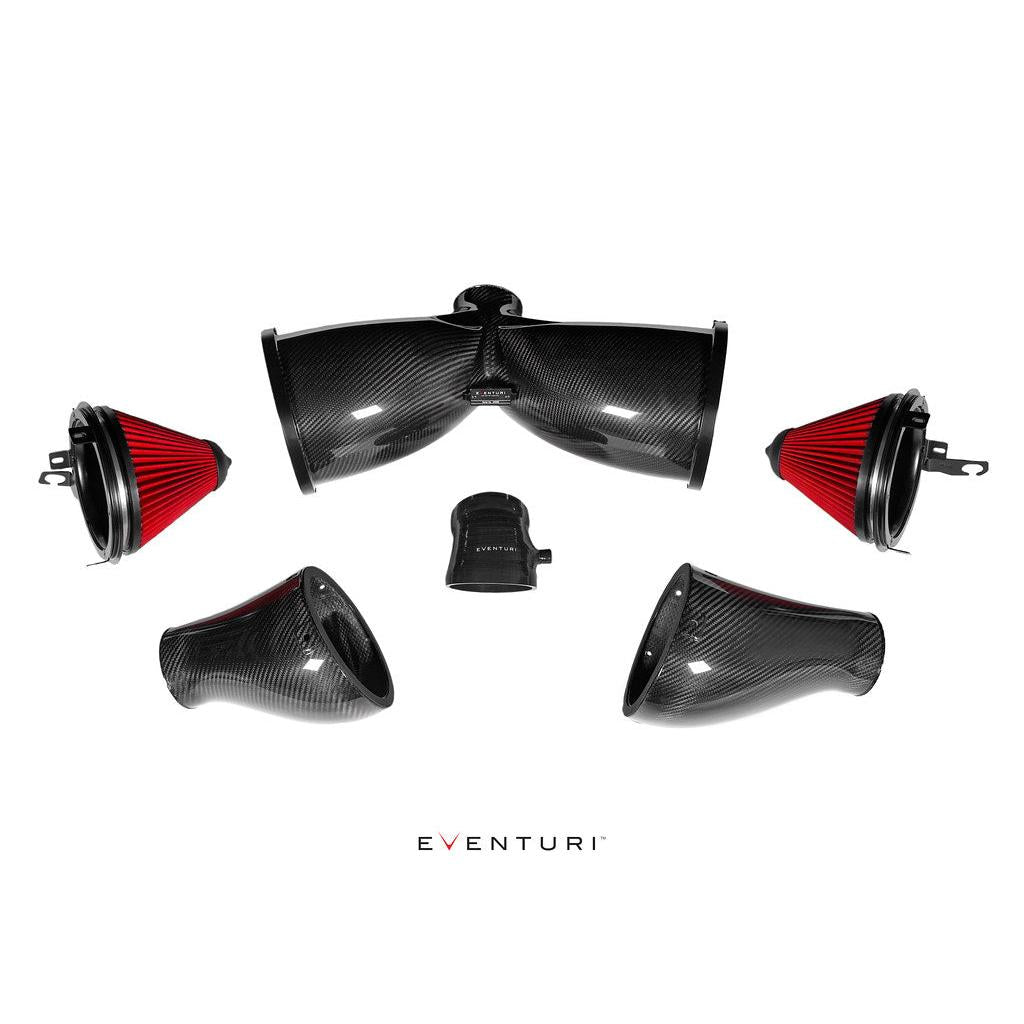 Eventuri Porsche 991 991.2 GT3 RS Black Carbon Intake System-SR1 Performance