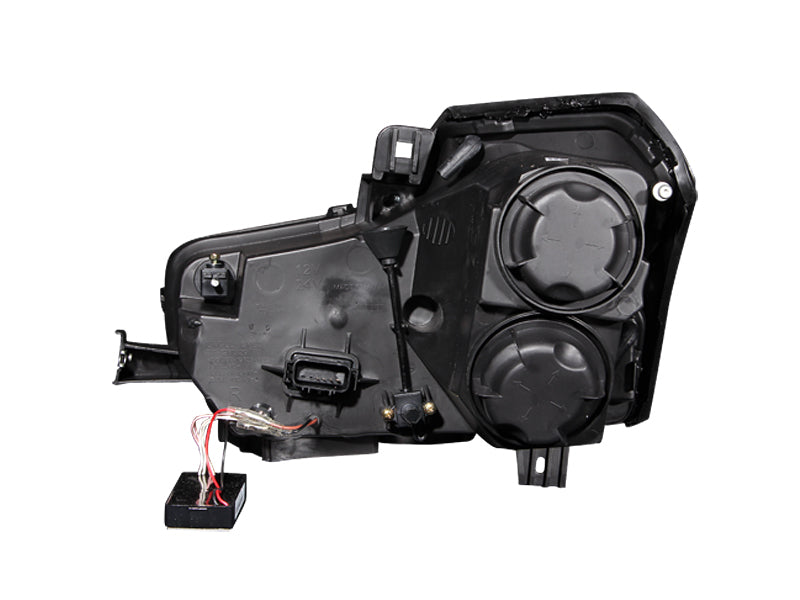 ANZO 2003-2007 Cadillac Cts Projector Headlights w/ Halo Black (CCFL)-SR1 Performance