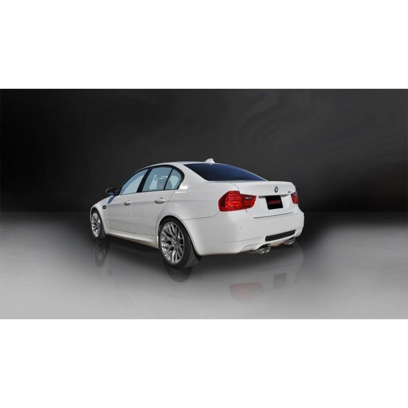 Corsa 2008-2012 BMW M3 E90 Polished Sport Cat-Back Exhaust-SR1 Performance