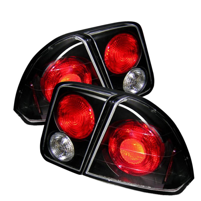 Spyder Honda Civic 01-05 4Dr Euro Style Tail Lights Black ALT-YD-HC01-4D-BK-SR1 Performance