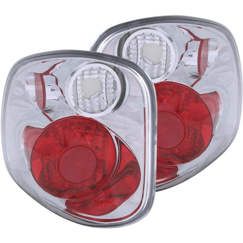 ANZO 2001-2003 Ford F-150 Taillights Chrome-SR1 Performance