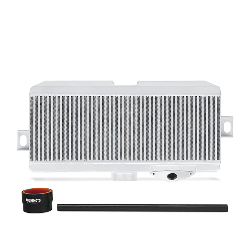 Mishimoto Subaru 08-15 WRX STi Top-Mount Intercooler Kit - Powder Coated Silver & Black Hoses-SR1 Performance