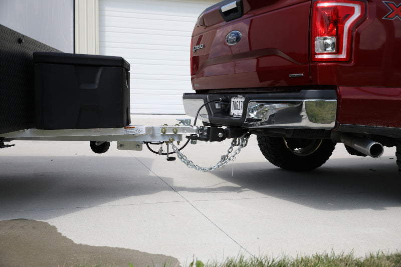 Gen-Y Glyder 2-inch Single Ball Attachment with 1-inch Diameter Ball Shank for 5K Towing Capacity