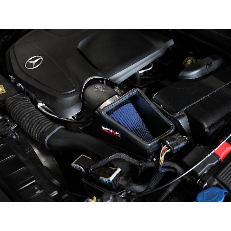 aFe Rapid Induction Pro 5R Cold Air Intake System 14-19 Mercedes-Benz CLA250 L4-2.0L (t)-SR1 Performance