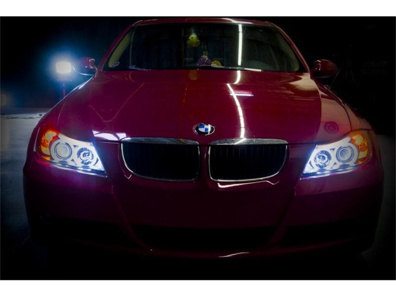 Spyder BMW E90 3-Series 06-08 4DR Projector CCFL Halo - Eyebrow Bulb Blk- PRO-YD-BMWE9005-CCFL-BK-SR1 Performance