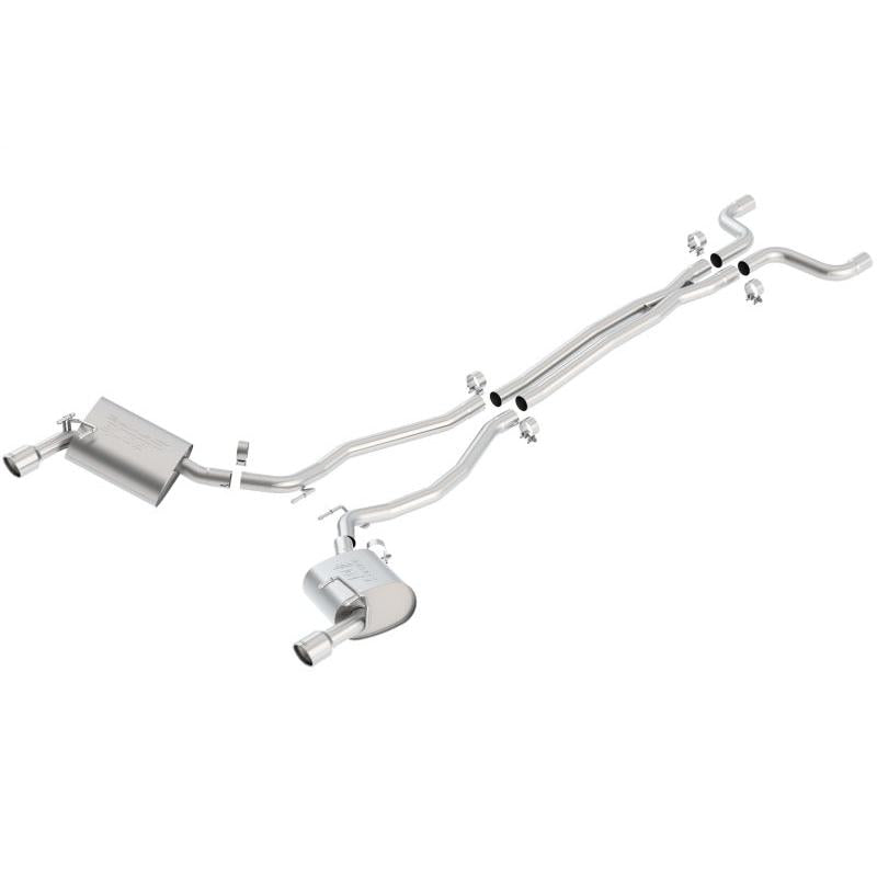 Borla 10-13 Camaro 3.6L V6 (except 2013 RS) Touring Catback Exhaust-SR1 Performance
