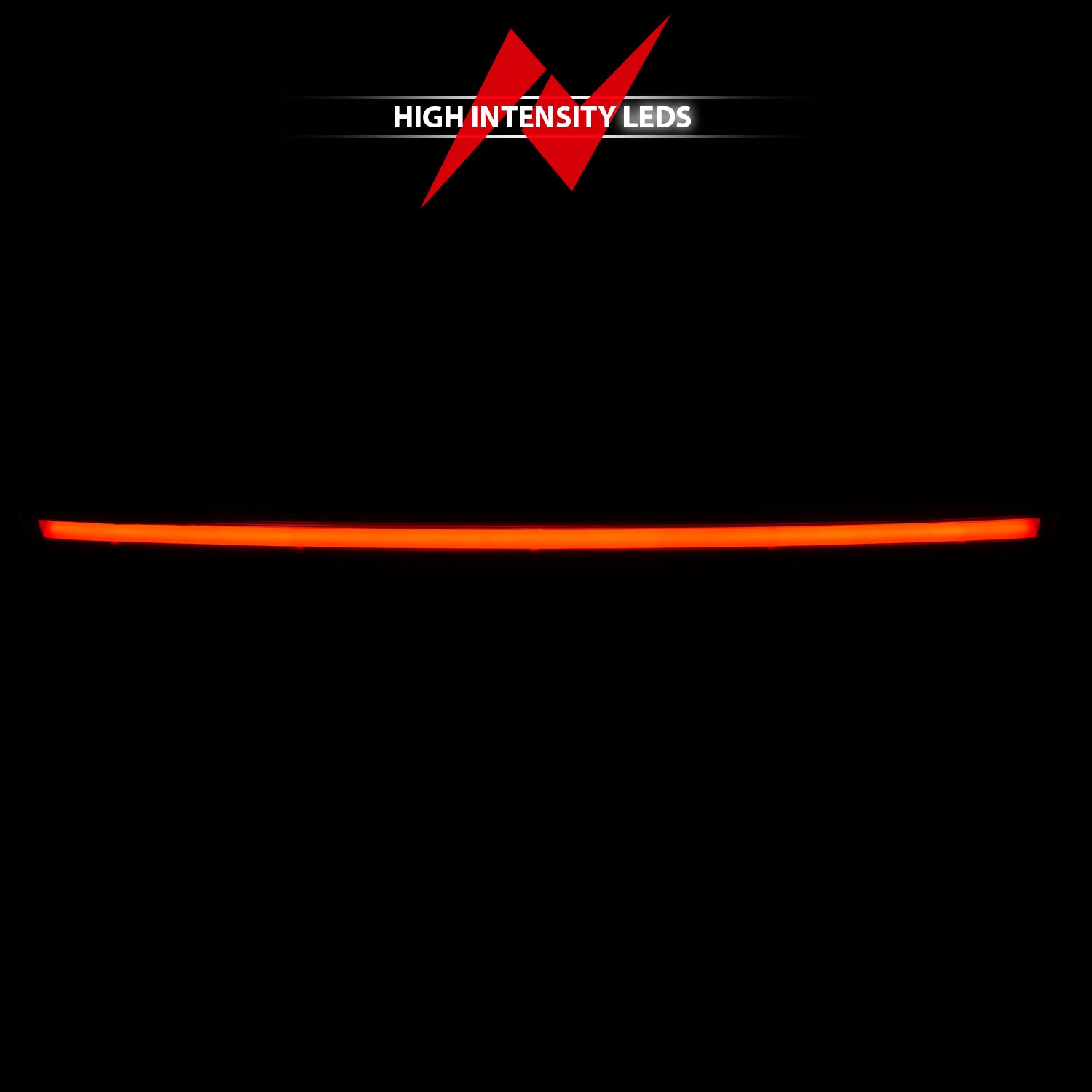 CHEVY SUBURBAN 1500/2500 07-14 / TAHOE 07-14 / GMC YUKON/YUKON XL 07-14 / YUKON DENALI 09-13 LED 3RD BRAKE LIGHT BLACK SMOKE LENS W/ SPOILER