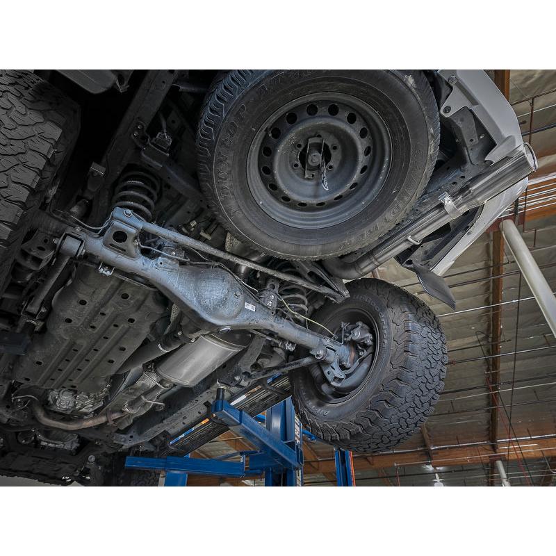 aFe MACHForce XP 2.5in 304-SS Exhaust Cat-Back w/ Polished Tip 10-20 Toyota 4Runner V6-4.0L-SR1 Performance