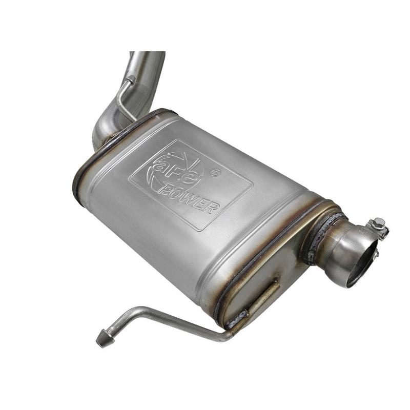 aFe MACHForce XP Cat-Back Exhaust Stainless No Tips 12-15 Jeep Grand Cherokee SRT/SRT-8 V8 Hemi 6.4L-SR1 Performance