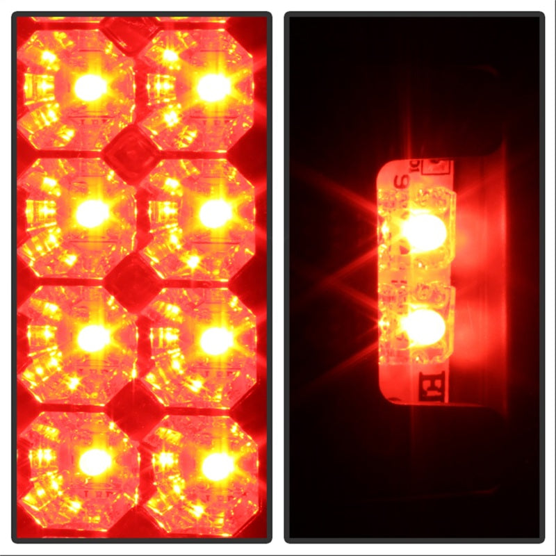 Spyder Ford F150 side 97-03/F250 Super Duty 99-07 LED Tail Lights Blk Smke ALT-YD-FF15097-LED-BSM-SR1 Performance
