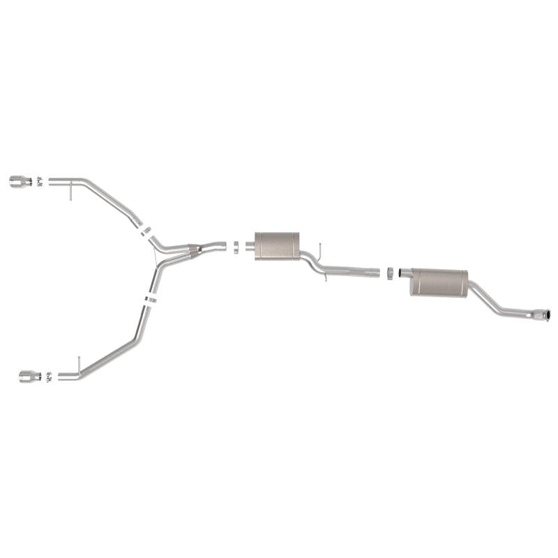 afe MACH Force-Xp 13-16 Audi Allroad L4 SS Cat-Back Exhaust w/ PolishedTips-SR1 Performance