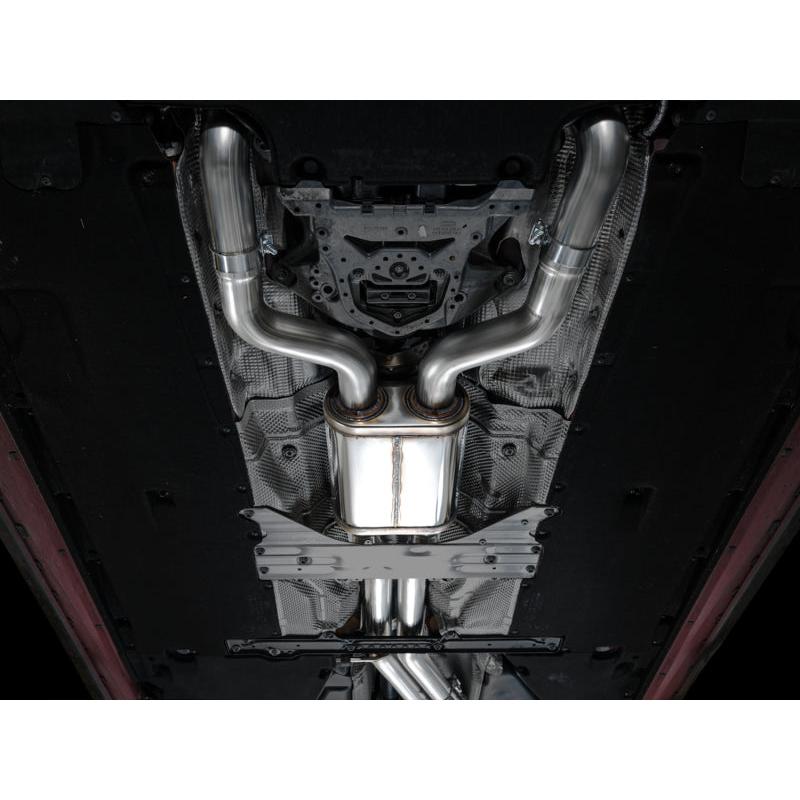 AWE Tuning 21-23 Audi C8 RS6/RS7 SwitchPath Cat-back Exhaust - Diamond Black Tips-SR1 Performance