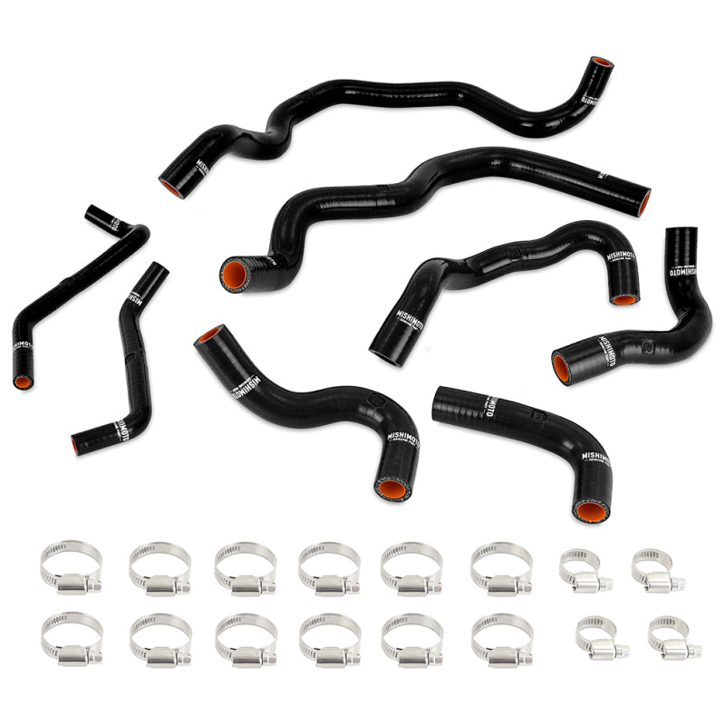 Mishimoto 2016+ Infiniti Q50/Q60 3.0T Ancillary Coolant Hose Kit - Black-SR1 Performance