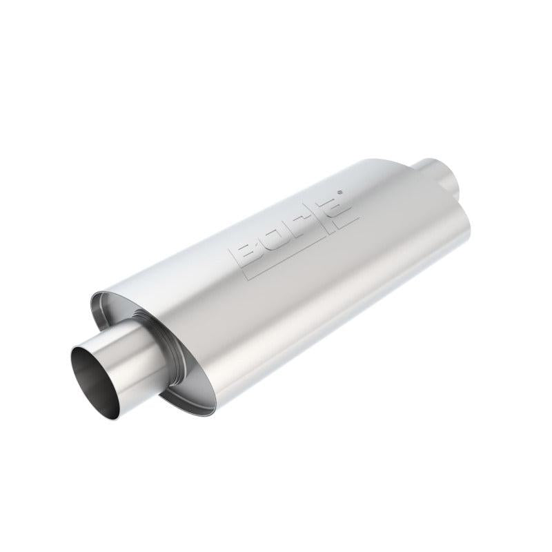 Borla XR-1 Multi-Core 3in Center/Center 16in x 4.25in x 7.88in Oval Racing Muffler-SR1 Performance