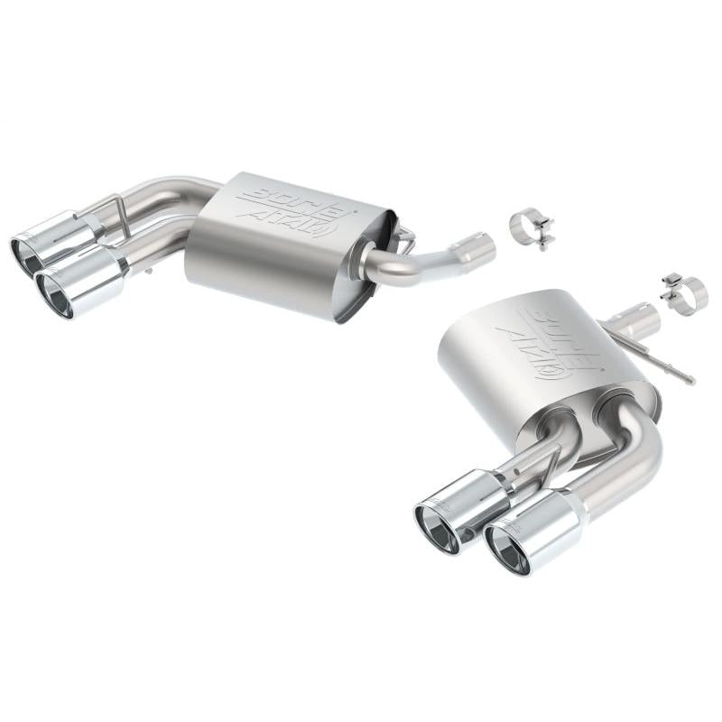 Borla 2016 Chevy Camaro V6 AT/MT ATAK Rear Section Exhaust w/o Dual Mode Valves-SR1 Performance
