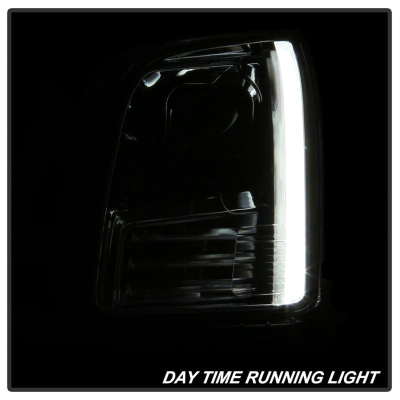 xTune 06-09 Ford Fusion Light Bar DRL Projector Headlights - Chrome (PRO-JH-FFU06-LB-C)-SR1 Performance