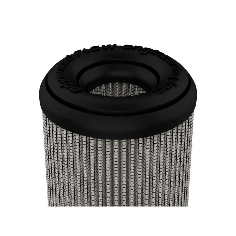 aFe MagnumFLOW Pro DRY S Universal Air Filter 4in F x 6in B x 4in T (Inv) x 8in H-SR1 Performance