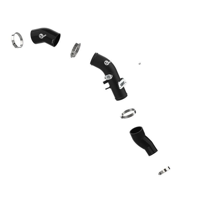 aFe 19-22 Hyundai Veloster N L4 2.0L (t) BladeRunner 2-3/4in Aluminum Cold Charge Pipe - Black-SR1 Performance