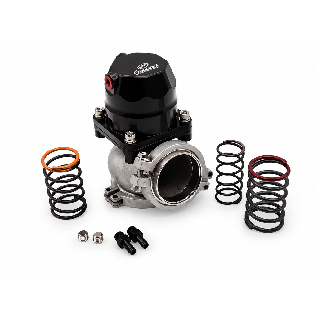 large 60mm valve V-band installation make serious option drag