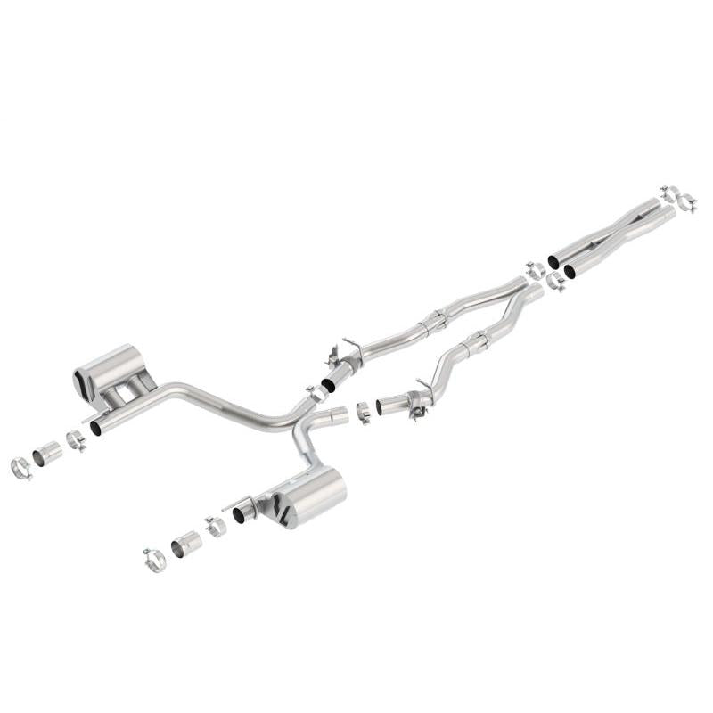 Borla 16-17 Dodge Challenger R/T 5.7L MT/AT ATAK Catback Exhaust (w/MDS Valves ONLY)-SR1 Performance