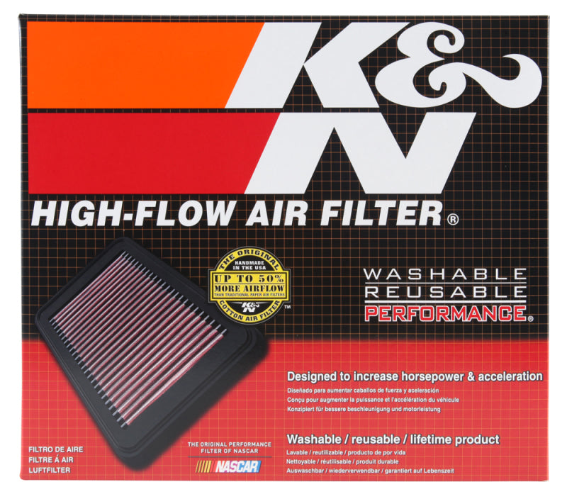 K&N 19 Porsche 911 3.0L H6 F/I Drop In Replacement Air Filter-SR1 Performance