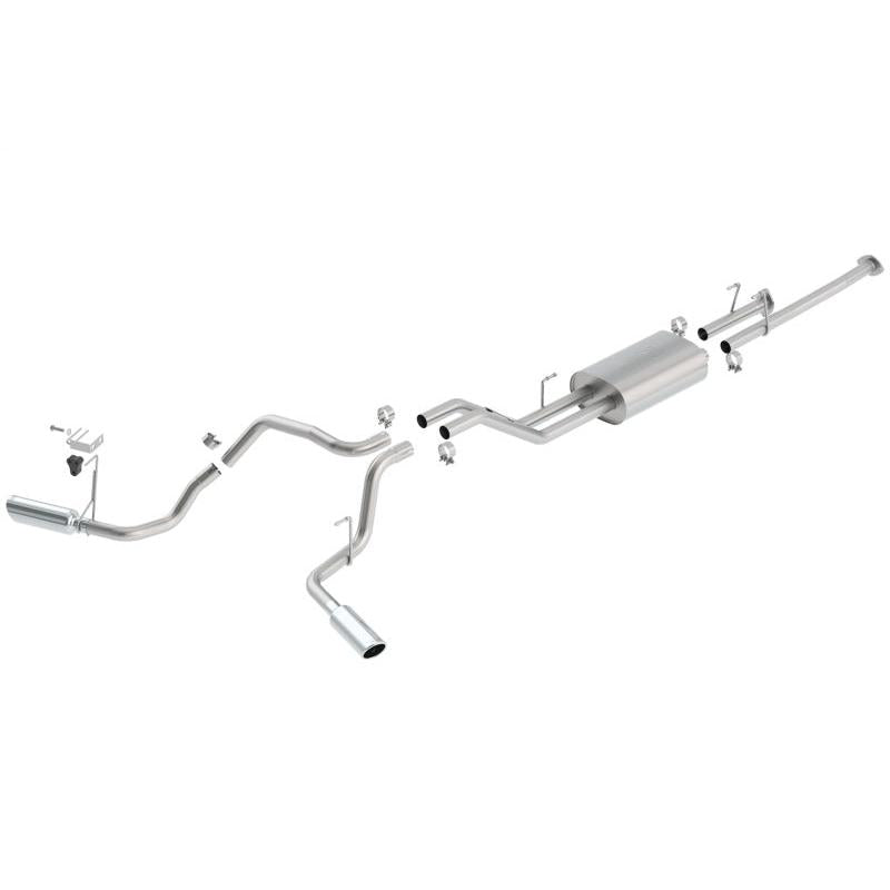 Borla 09-15 Toyota Tundra 4.6L / 5.7L V8 Crew Max / Double Cab SS Dual Split Catback Exhaust-SR1 Performance