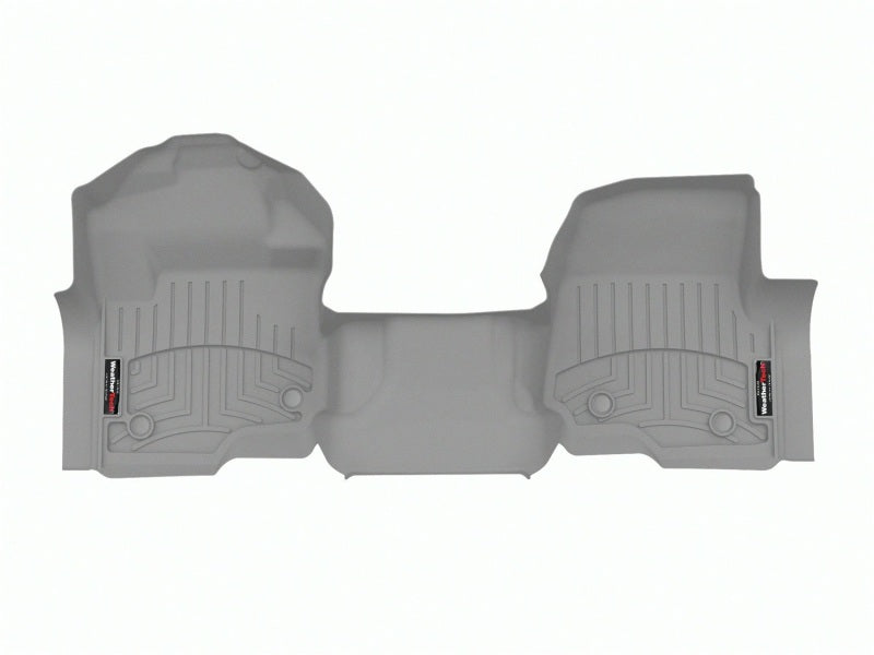 WeatherTech FloorLiner DigitalFit for 2023 Ford Super Duty F-250 and F-350 – Front Over The Hump, Gray