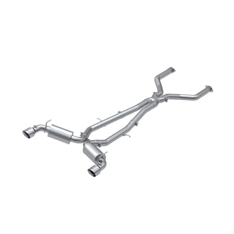 MBRP 17-19 Infiniti Q60 3.0L RWD/AWD Cat Back Dual Rear-SR1 Performance