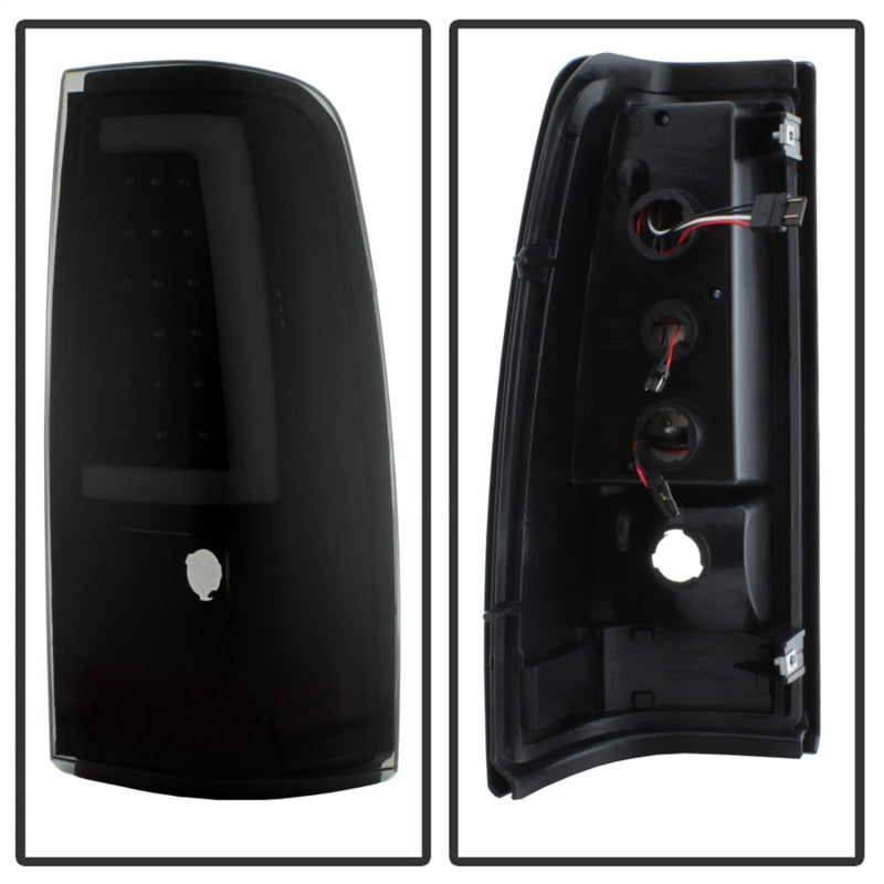 xTune Chevy Silverado 1500/2500/3500 99-02 Version 3 Tail Lights Black Smoke ALT-ON-CS99V3-LBLED-BSM-SR1 Performance