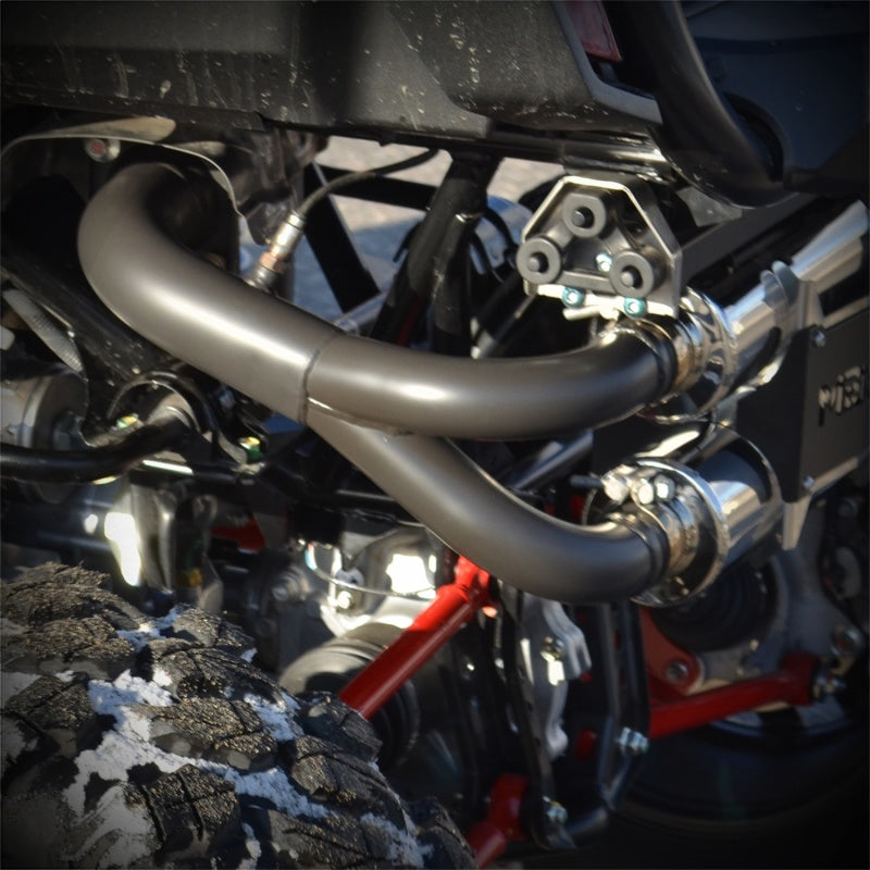 MBRP 19-20 Honda Talon Dual Slip-On Exhaust System w/Performance Muffler-SR1 Performance