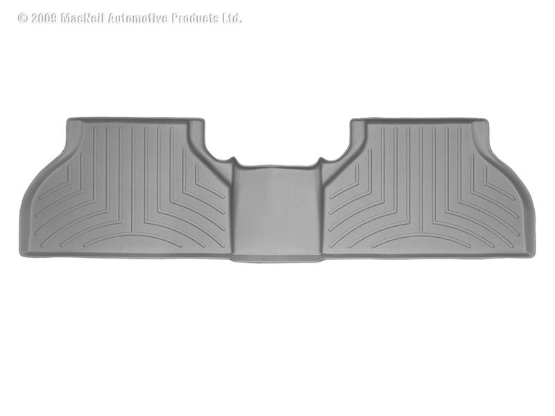 WeatherTech DigitalFit Rear FloorLiner for Toyota Tacoma Double Cab - Gray (Part #468722)