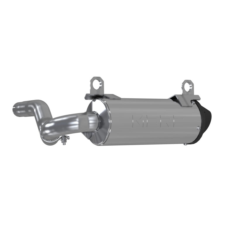 MBRP 15-Up Can-Am OUtlander 450/500/570 US Market Only 5in Performance Series T304 Slip-on Exhaust-SR1 Performance