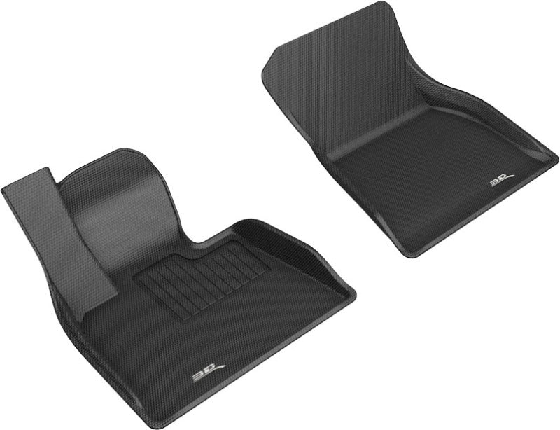 3D MAXpider 2019-2020 BMW X5 (G05)/X7 (G07) Kagu 1st Row Floormat - Black-SR1 Performance