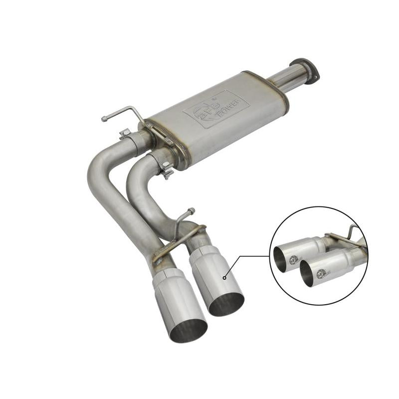 aFe Rebel Exhausts Cat-Back SS w/Polished Tip 16 Toyota Tacoma V6-3.5L-SR1 Performance