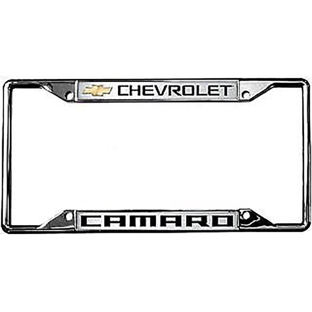 Chevrolet Camaro License Plate Frame - Chrome-SR1 Performance
