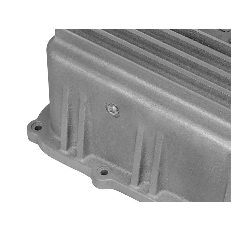 afe Transmission Pan (Raw); Ford Trucks 6R140 11-14 V8-6.7L (td)-SR1 Performance