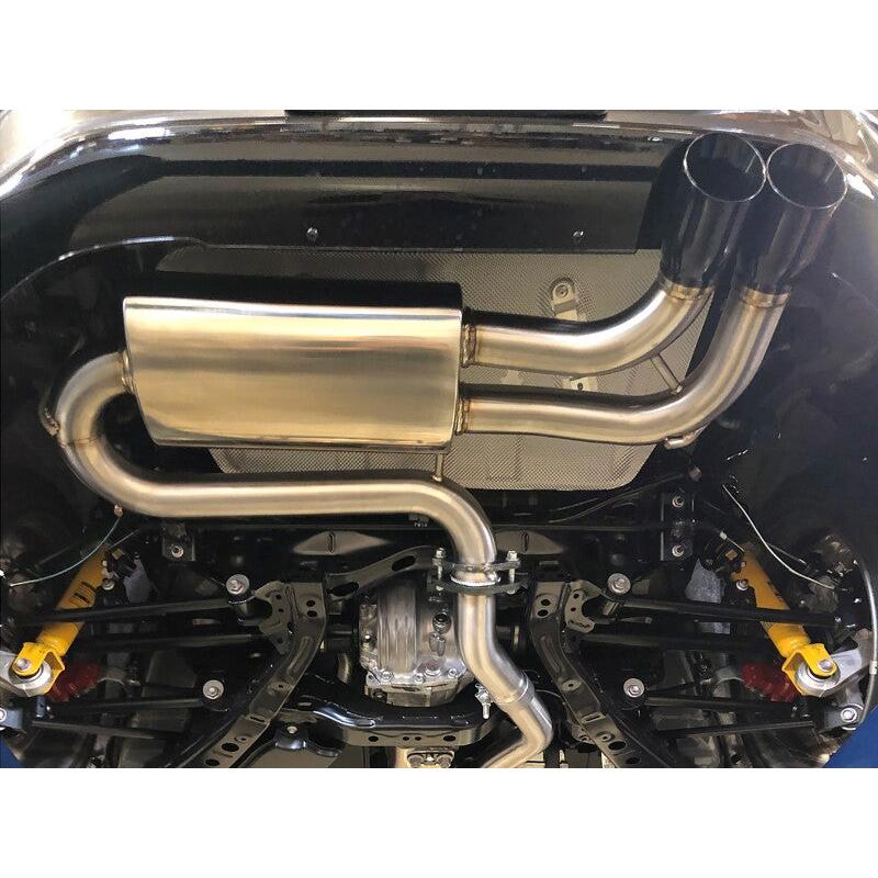 aFe Takeda 2-1/2in SS-304 Cat-Back Exhausts w/ Polished Tip 16-19 Mazda MX-5 Miata ND 2.0T-SR1 Performance