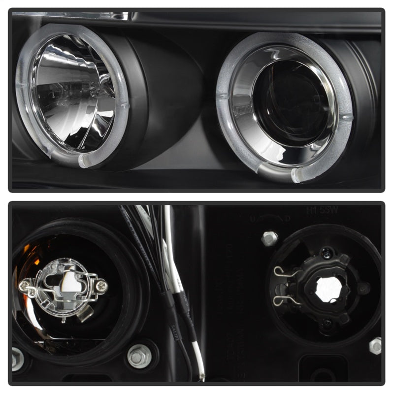 Spyder Toyota Tundra 07-133 Projector Headlights LED Halo LED Blk PRO-YD-TTU07-HL-BK-SR1 Performance