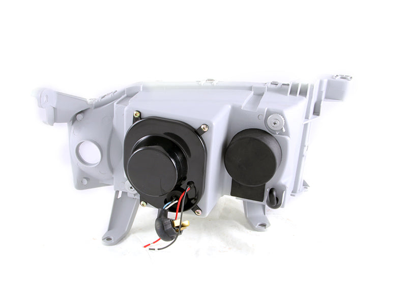 ANZO 2004-2007 Scion Xb Projector Headlights w/ Halo Black G2-SR1 Performance