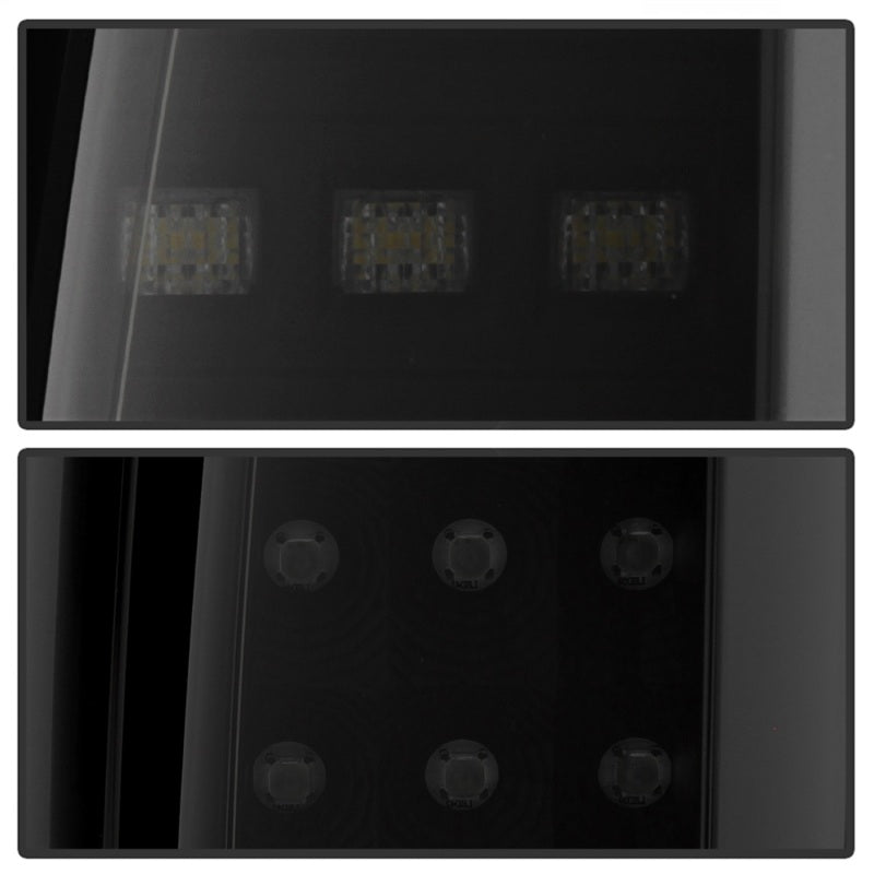 Spyder Chevy Tahoe / Suburban 15-17 LED Tail Lights - Black Smoke (ALT-YD-CTA15-LED-BSM)-SR1 Performance